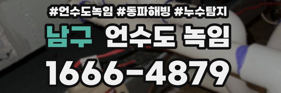 남구 언수도 녹임