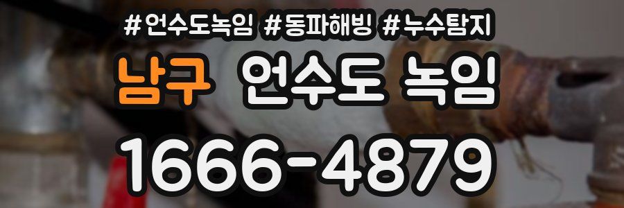 남구 언수도 녹임