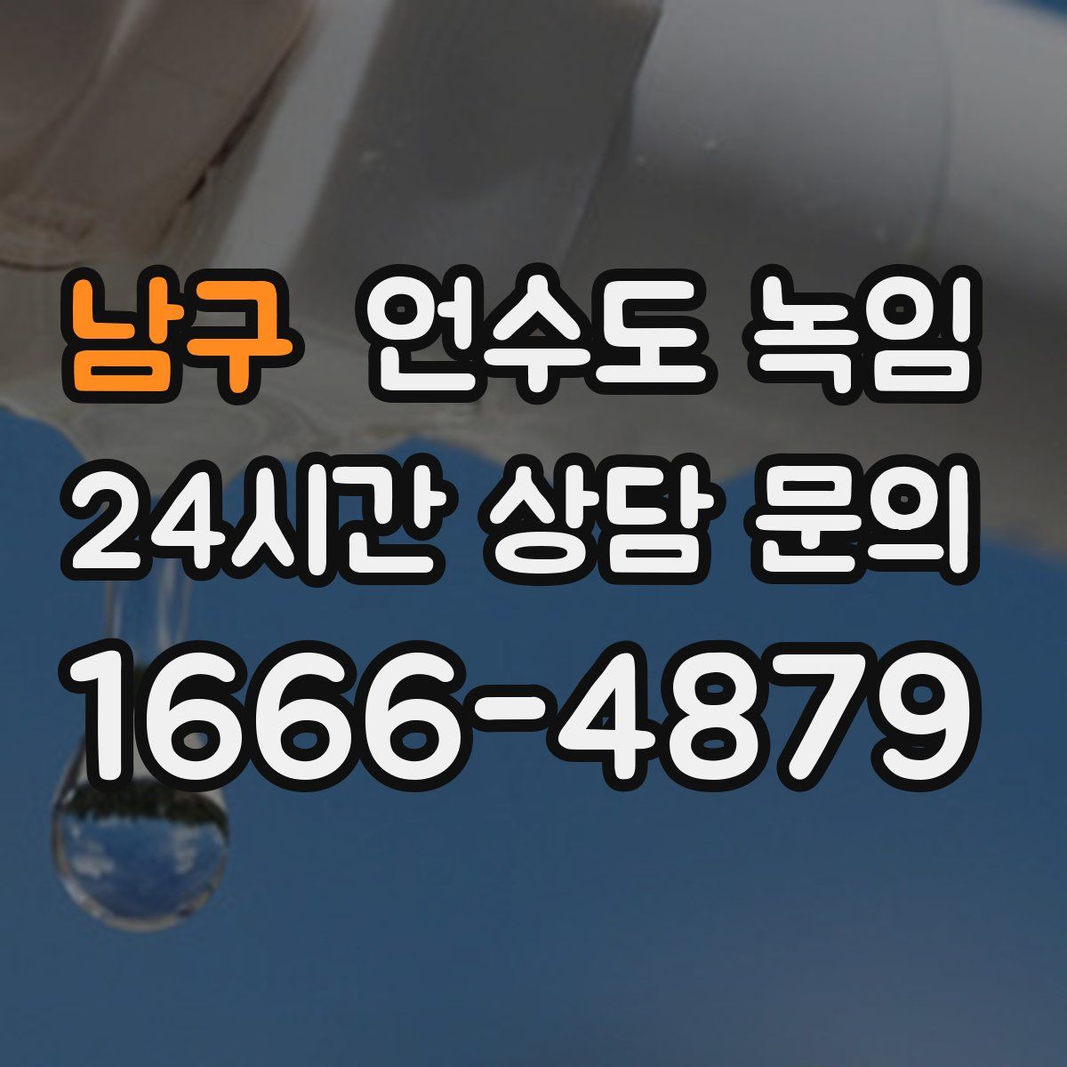 남구 언수도 녹임