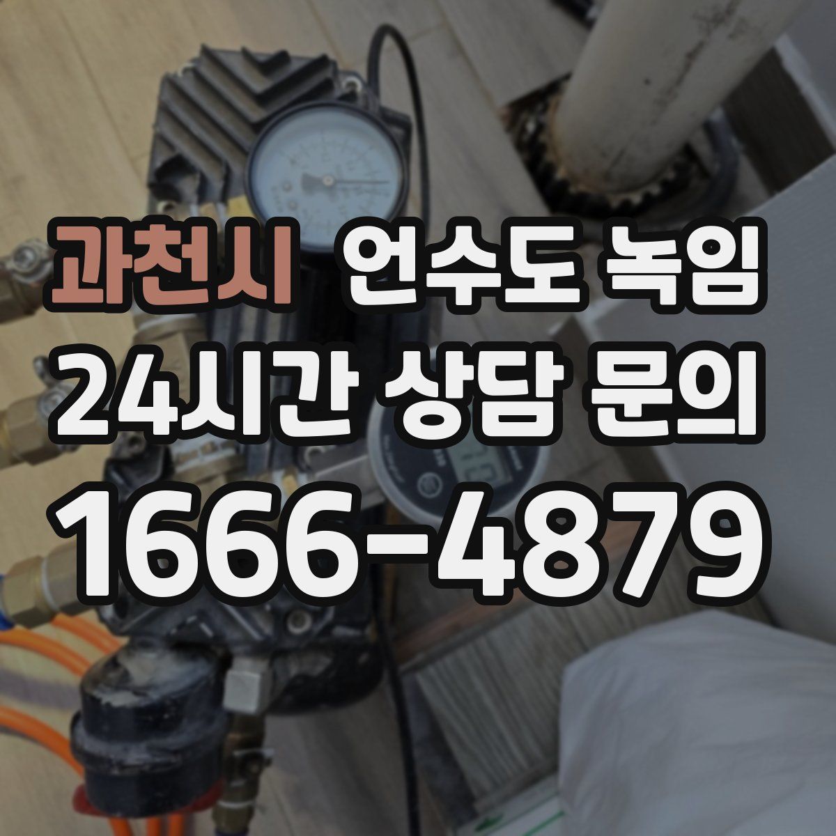 과천시 언수도 녹임