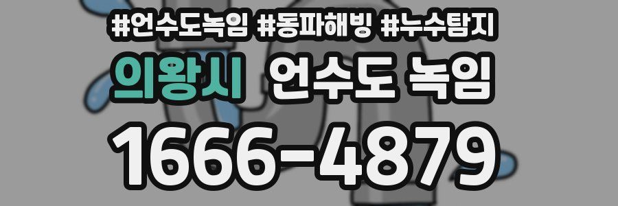 의왕시 언수도 녹임