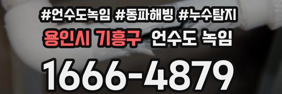 용인시 기흥구 언수도 녹임