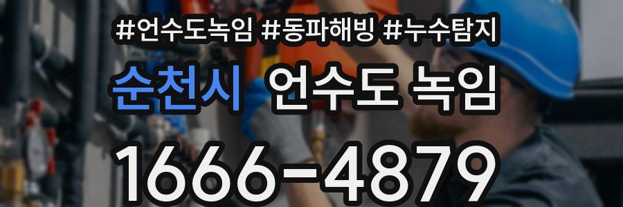 순천시 언수도 녹임