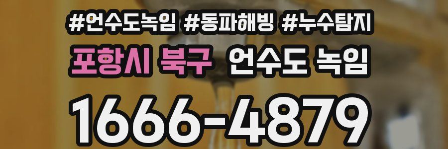 포항시 북구 언수도 녹임