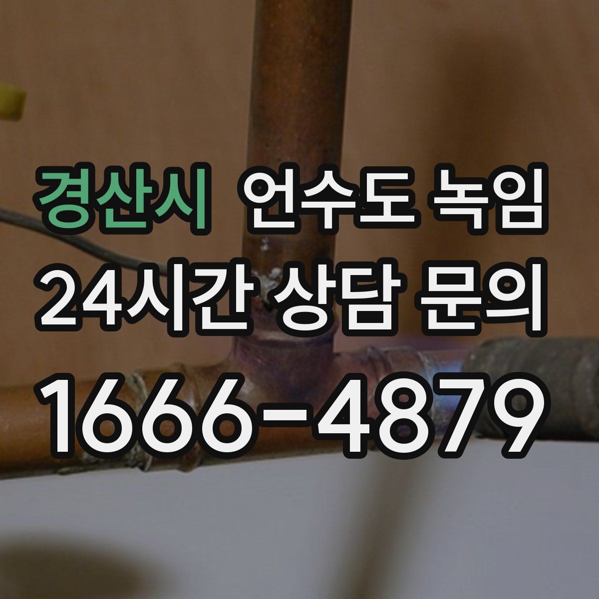 경산시 언수도 녹임