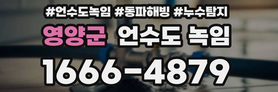 영양군 언수도 녹임