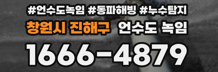 창원시 진해구 언수도 녹임