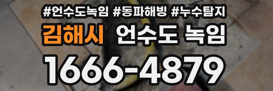 김해시 언수도 녹임