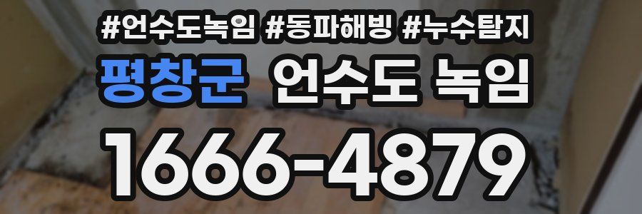 평창군 언수도 녹임