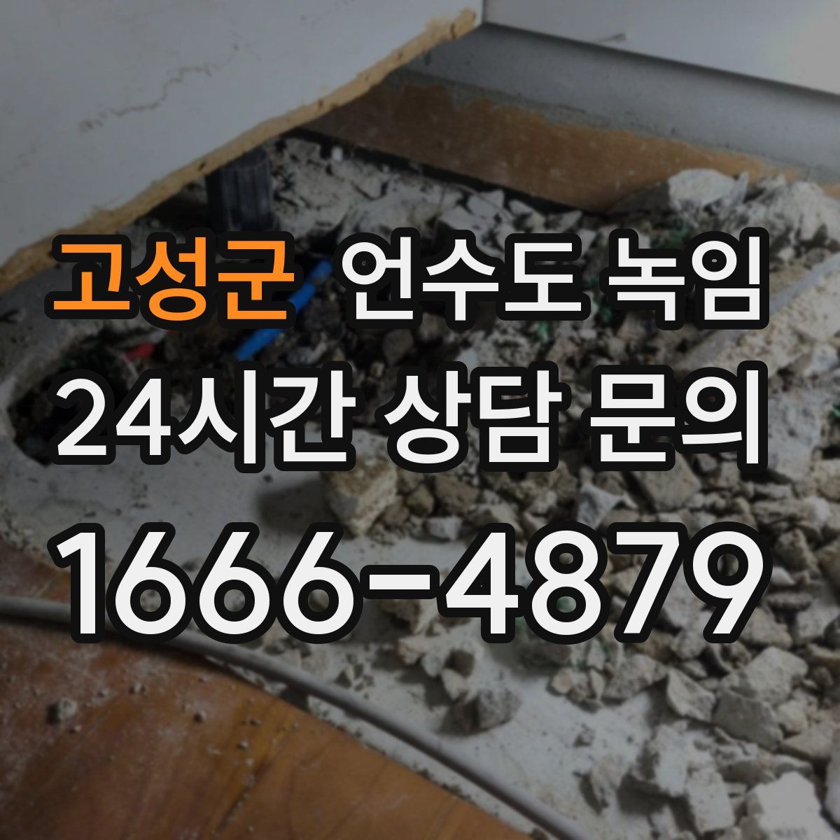 고성군 언수도 녹임