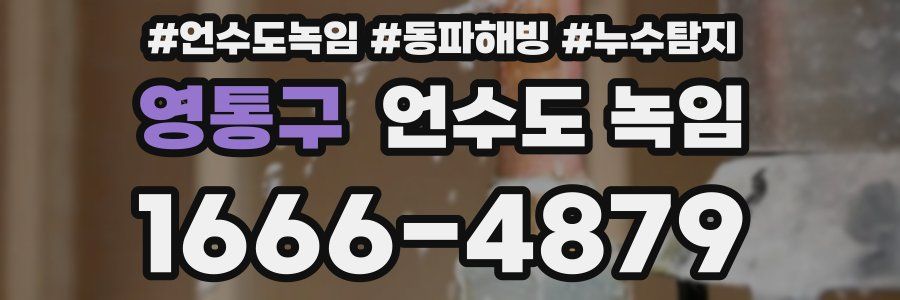 영통구 언수도 녹임