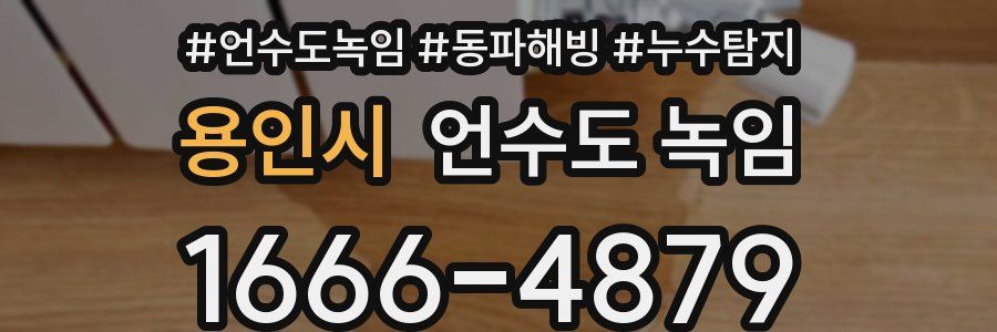 용인시 언수도 녹임