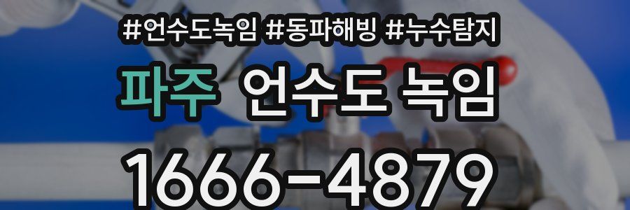 파주 언수도 녹임