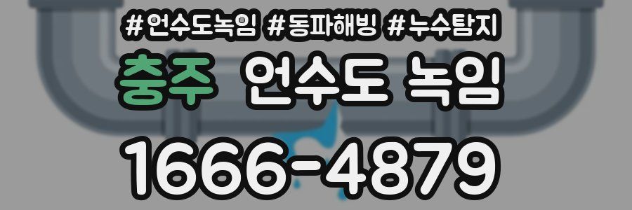 충주 언수도 녹임