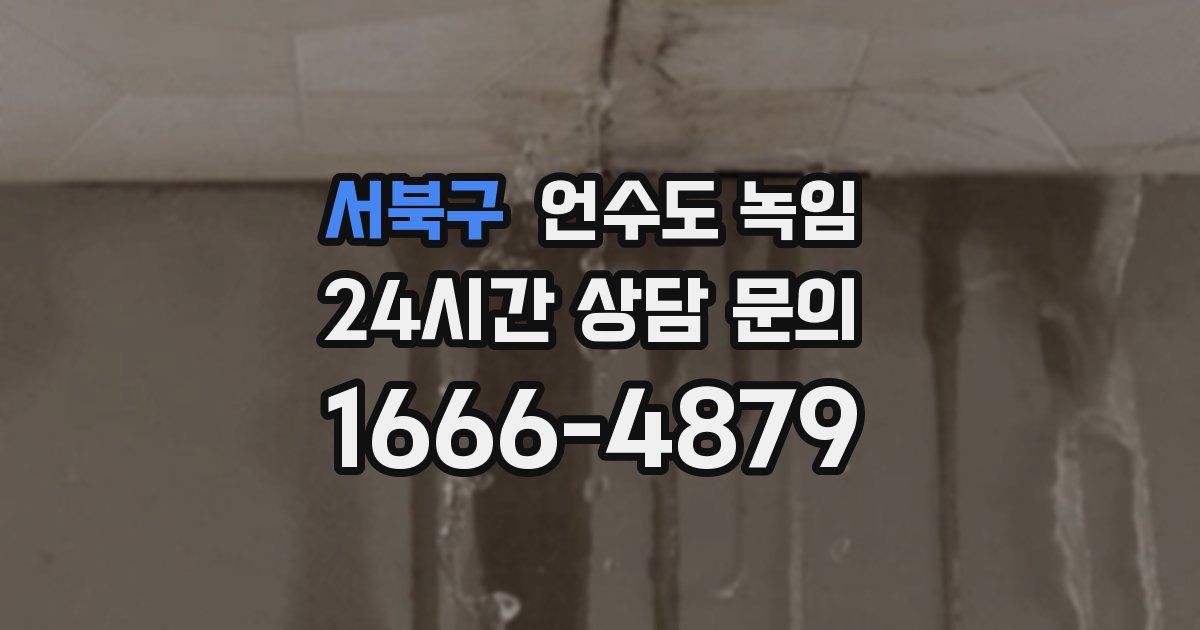 서북구 언수도 녹임