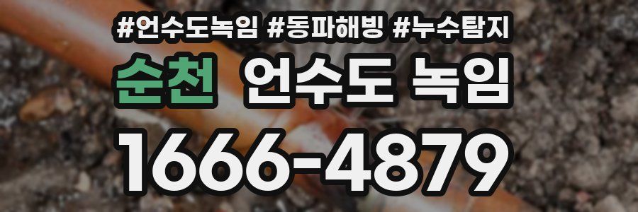 순천 언수도 녹임