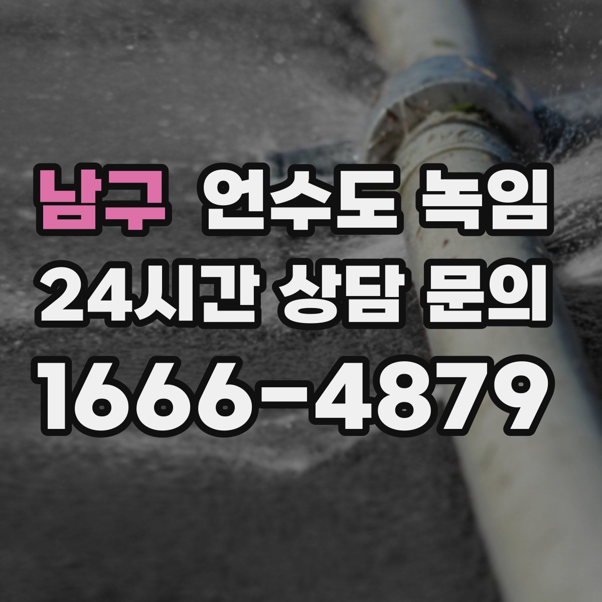 남구 언수도 녹임