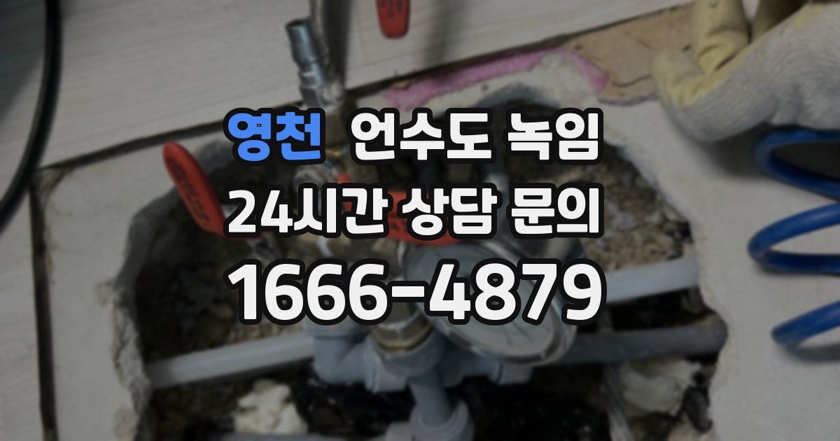 영천 언수도 녹임