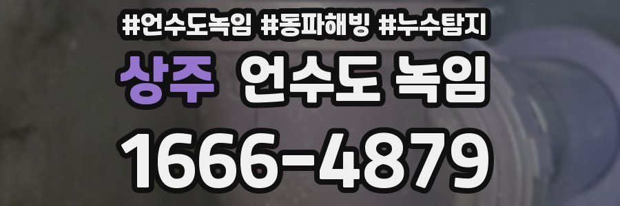 상주 언수도 녹임