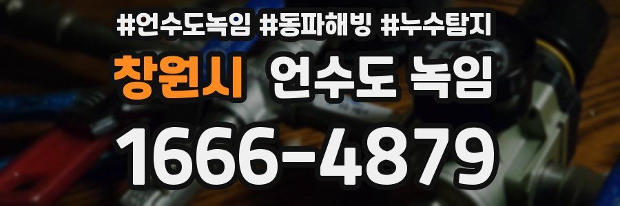 창원시 언수도 녹임