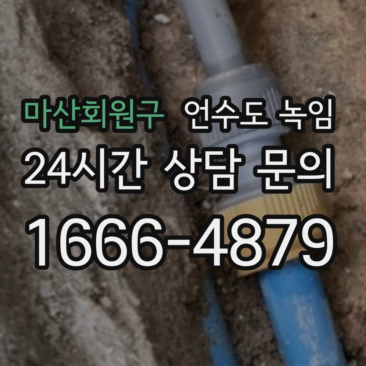 마산회원구 언수도 녹임