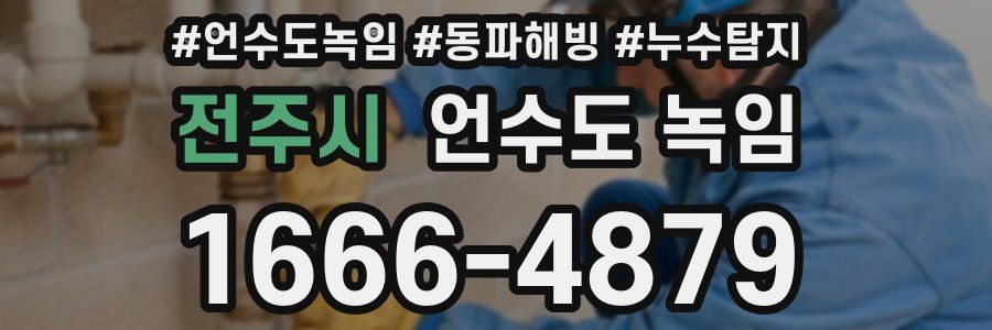 전주시 언수도 녹임