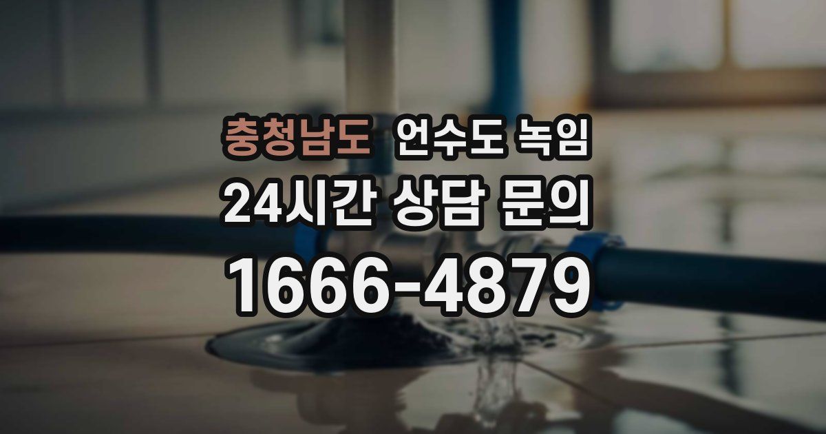 충청남도 언수도 녹임