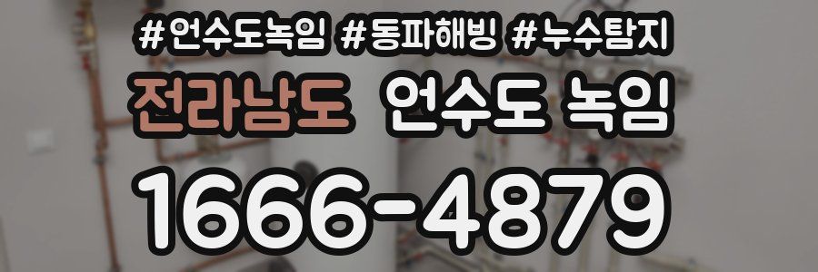 전라남도 언수도 녹임