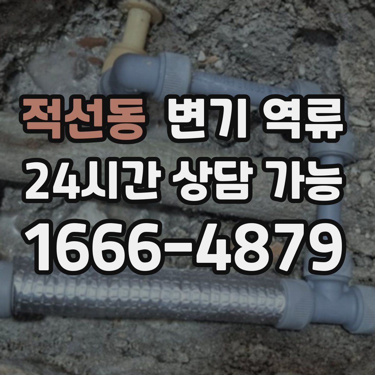 적선동 변기 역류