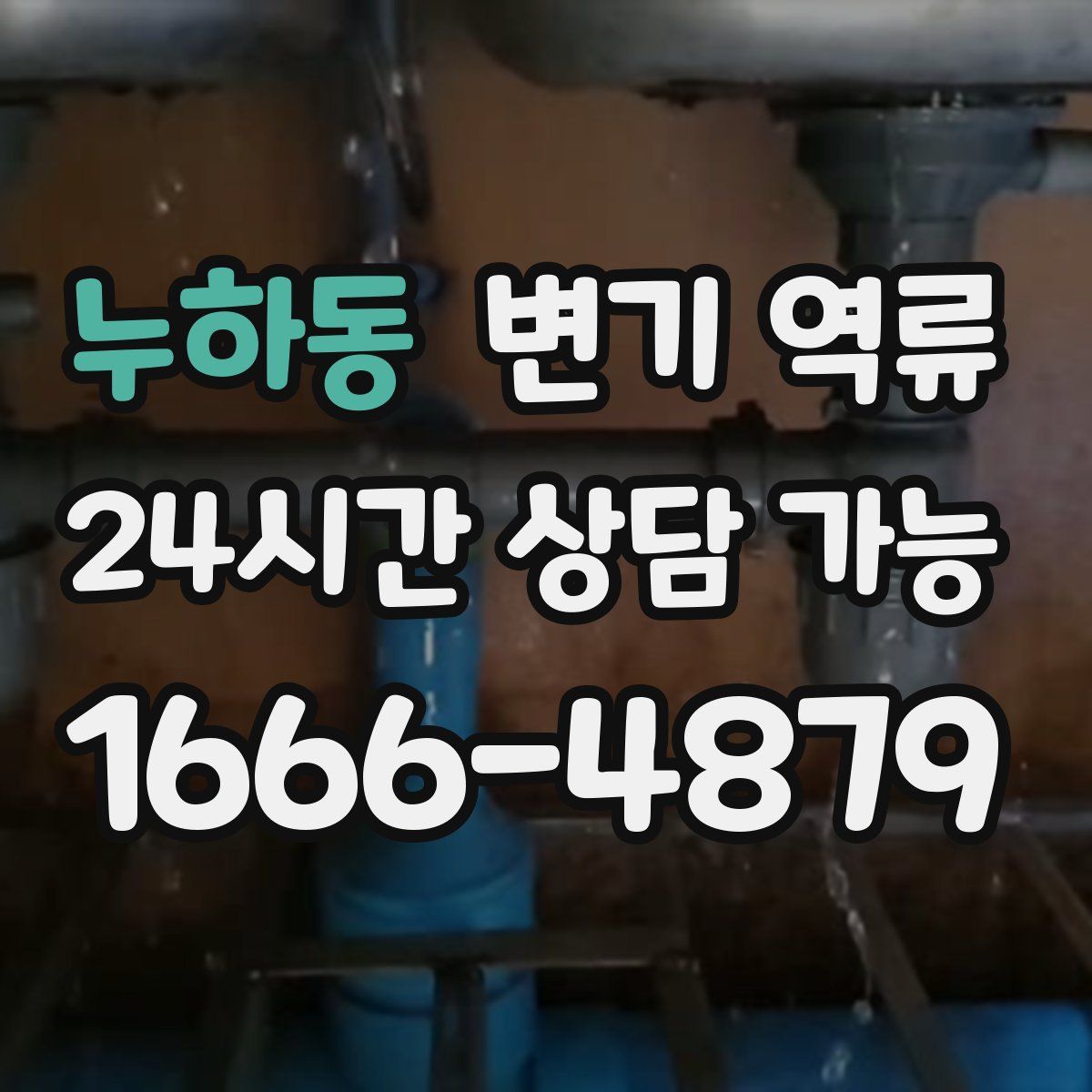 누하동 변기 역류