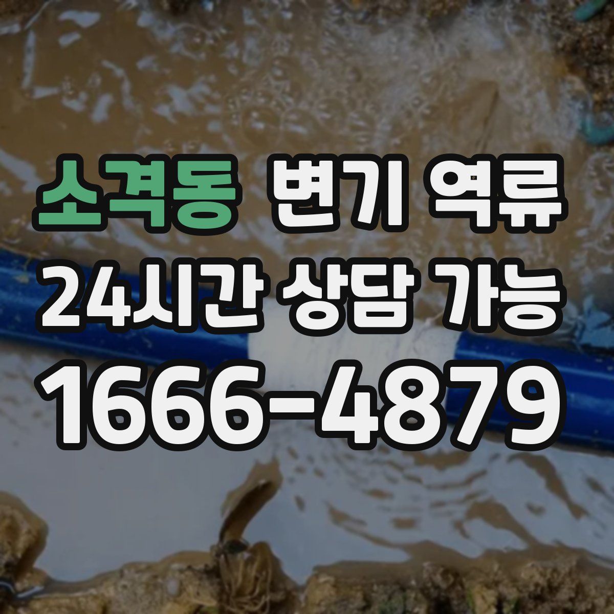 소격동 변기 역류