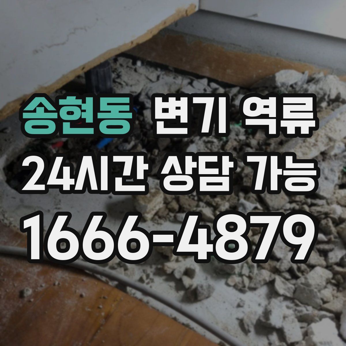 송현동 변기 역류