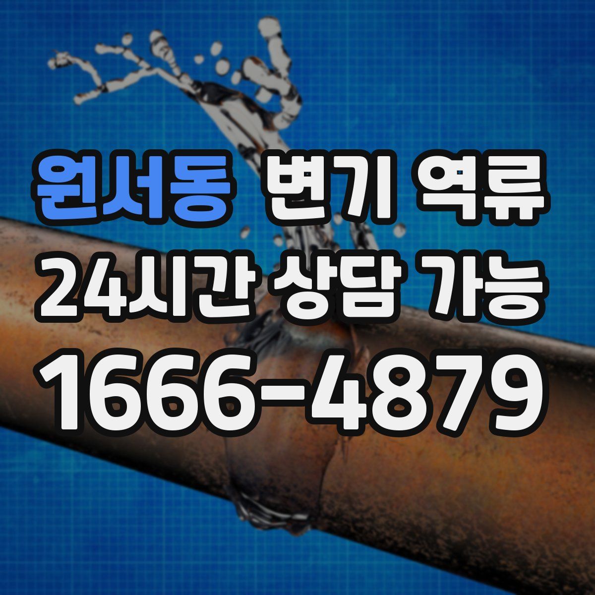 원서동 변기 역류