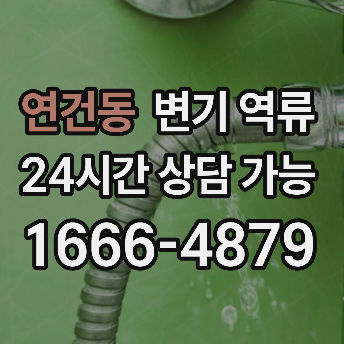 연건동 변기 역류