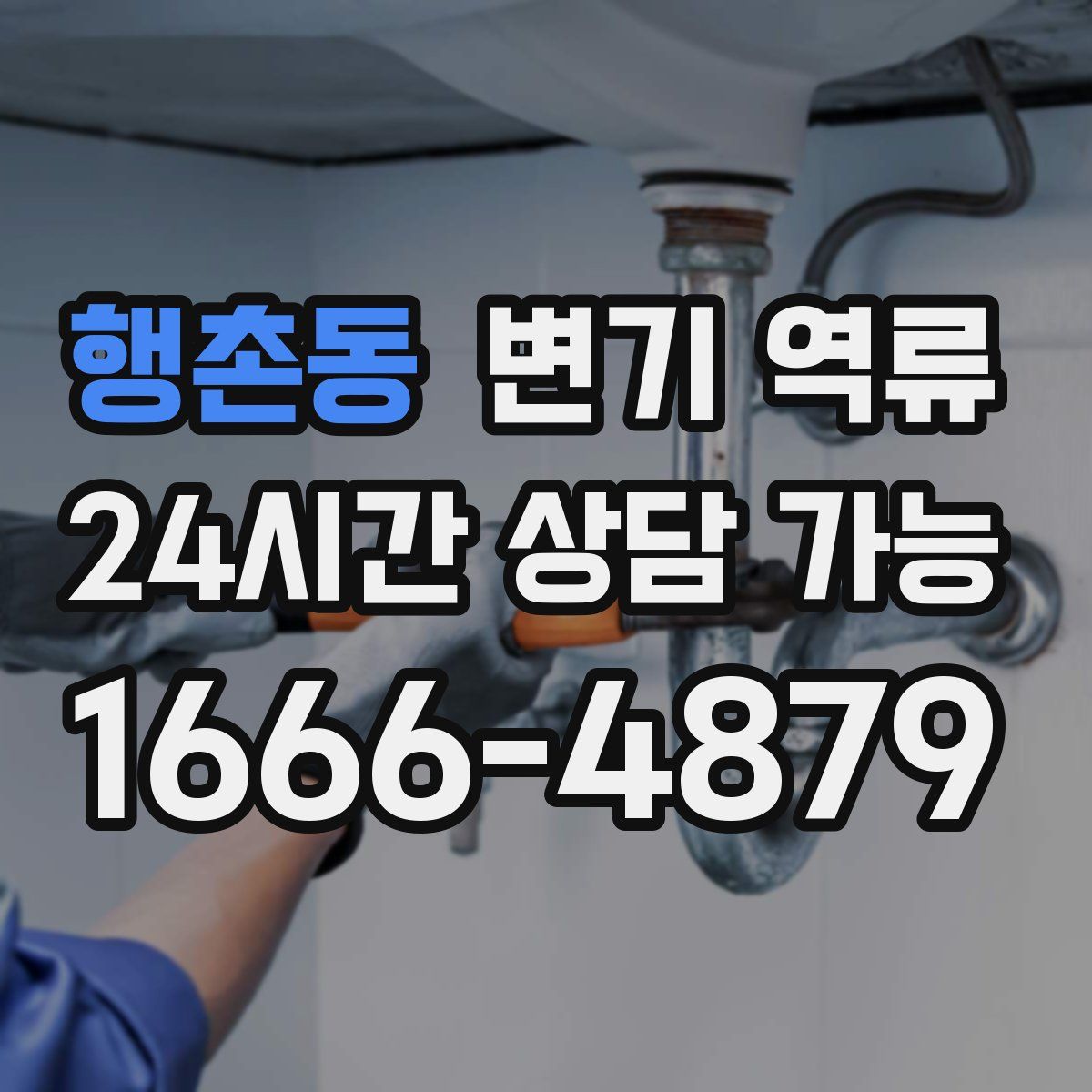 행촌동 변기 역류