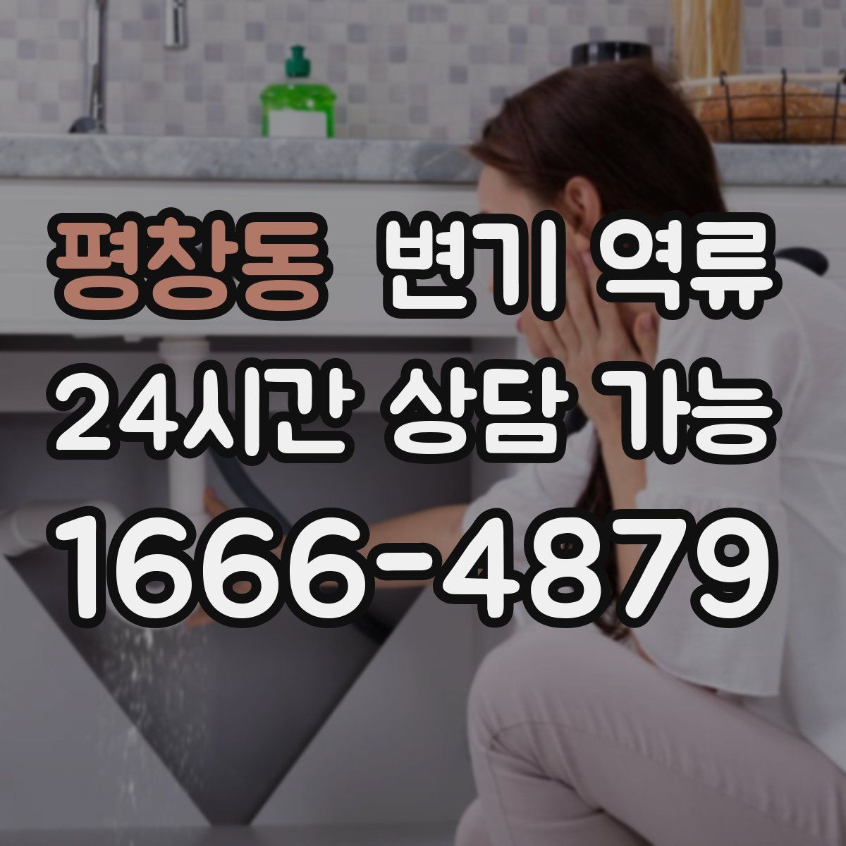 평창동 변기 역류