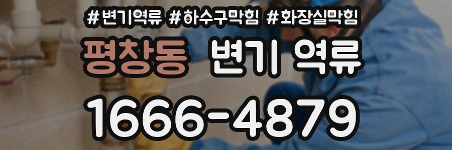 평창동 변기 역류