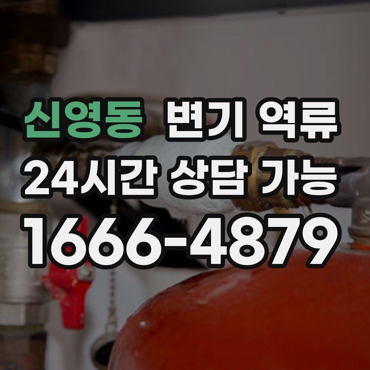 신영동 변기 역류