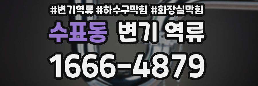 수표동 변기 역류