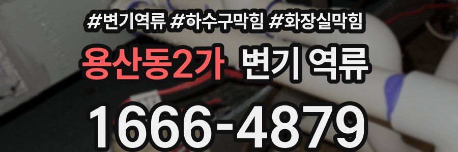 용산동2가 변기 역류