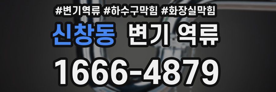 신창동 변기 역류