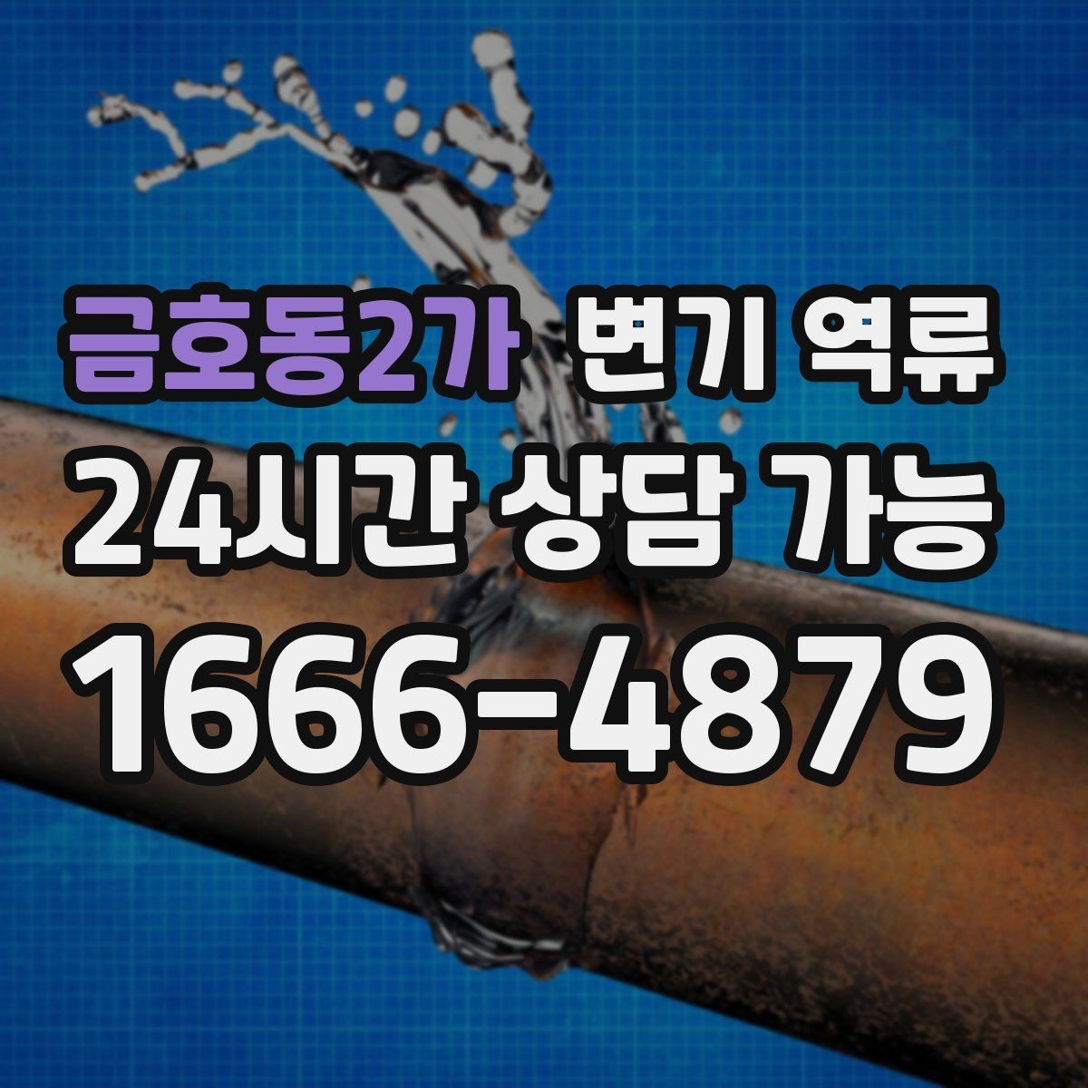금호동2가 변기 역류 여러 배수구가 함께 느려지면 공용 문제일까