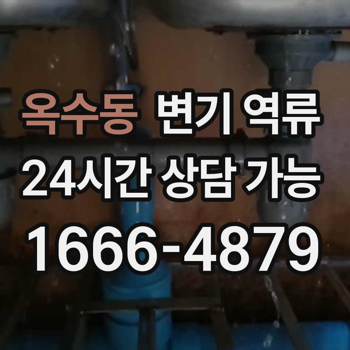 옥수동 변기 역류 트랩수 부족이 냄새를 만들 수 있을까