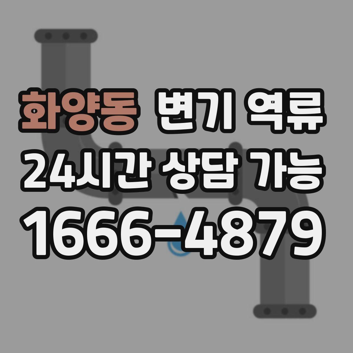 화양동 변기 역류 역류량이 많을수록 위험한 이유