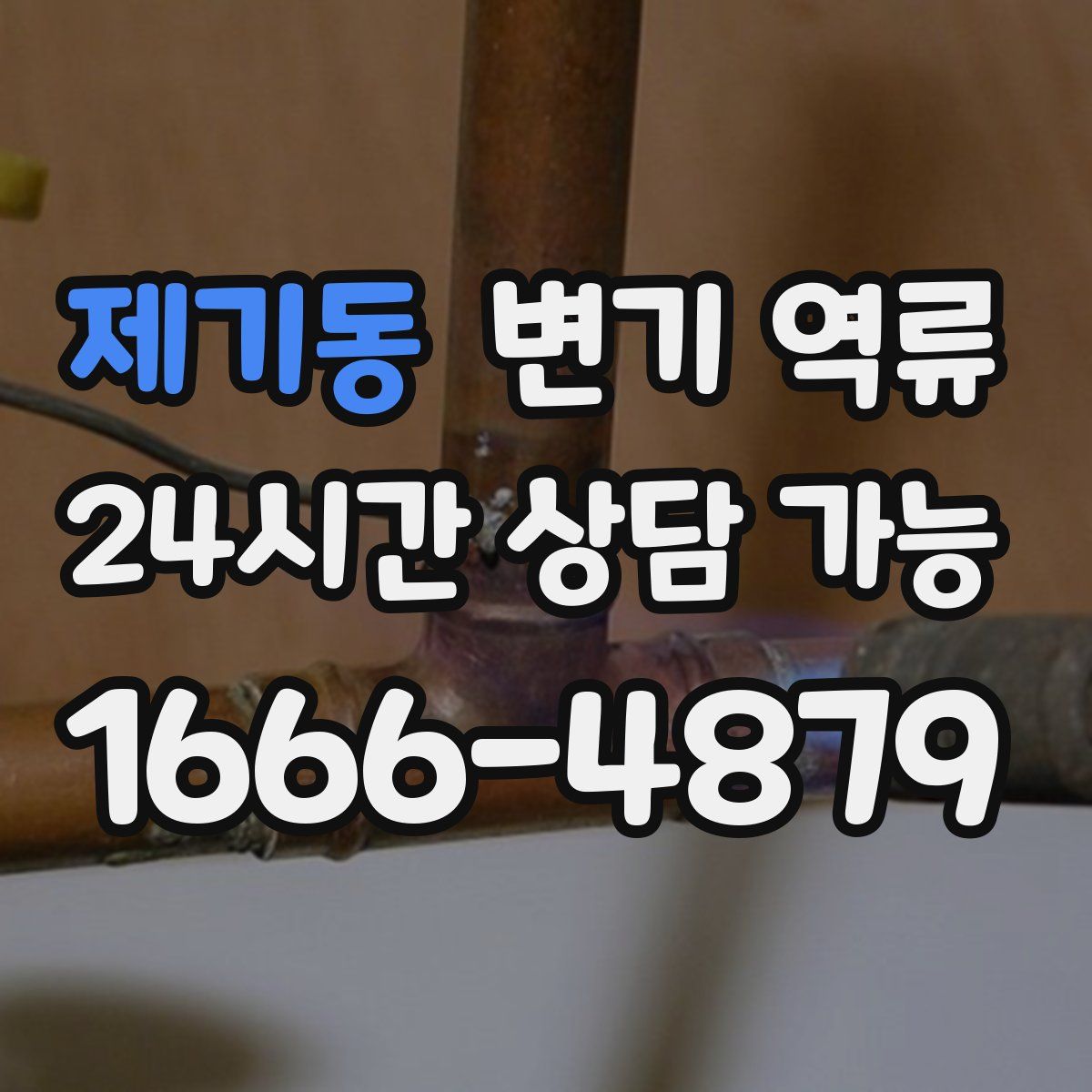 제기동 변기 역류