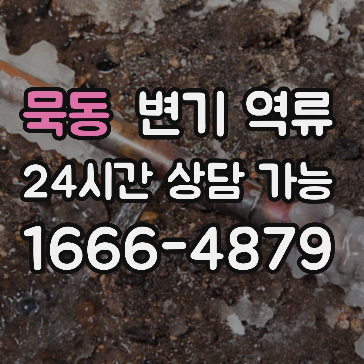 묵동 변기 역류