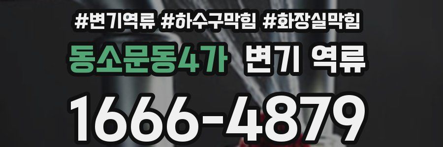 동소문동4가 변기 역류