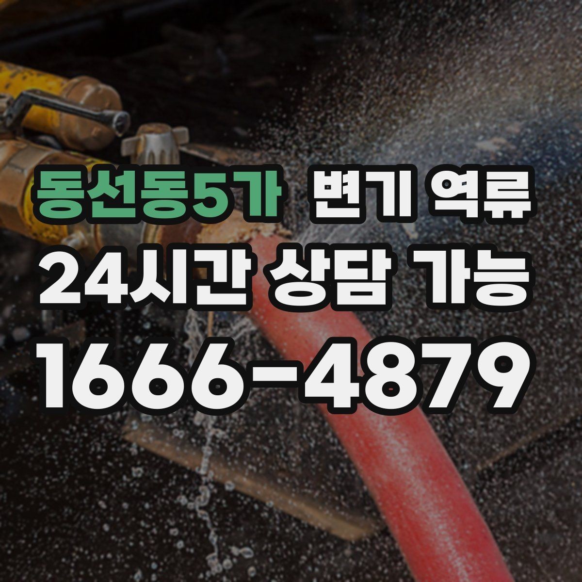 동선동5가 변기 역류 오래된 배관에서 막힘이 빨리 생기는 이유
