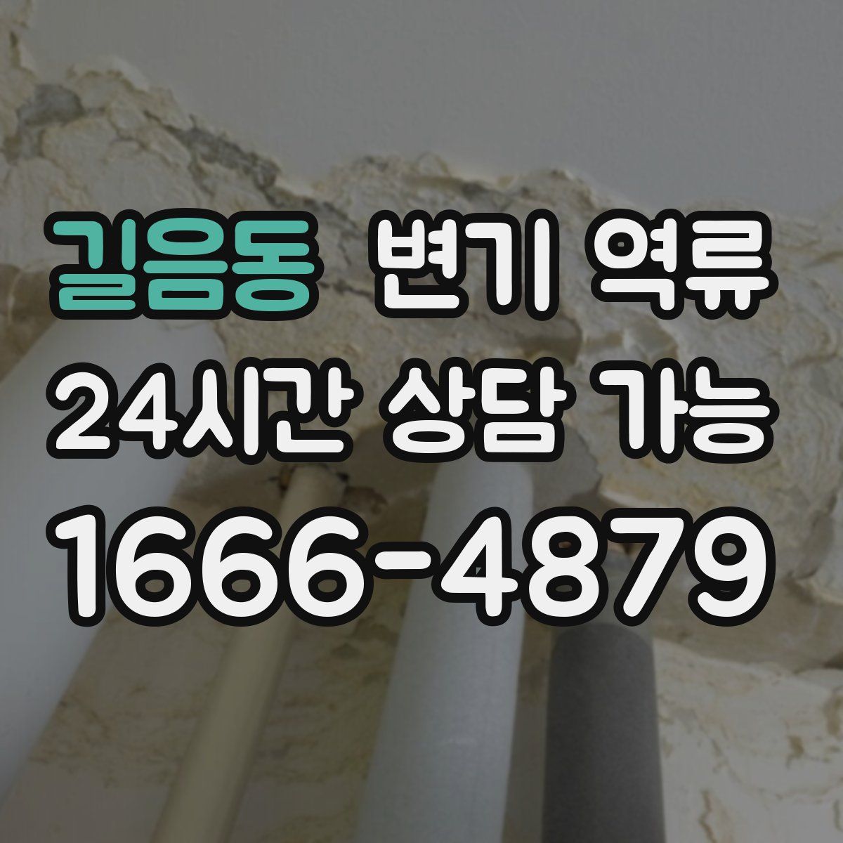 길음동 변기 역류