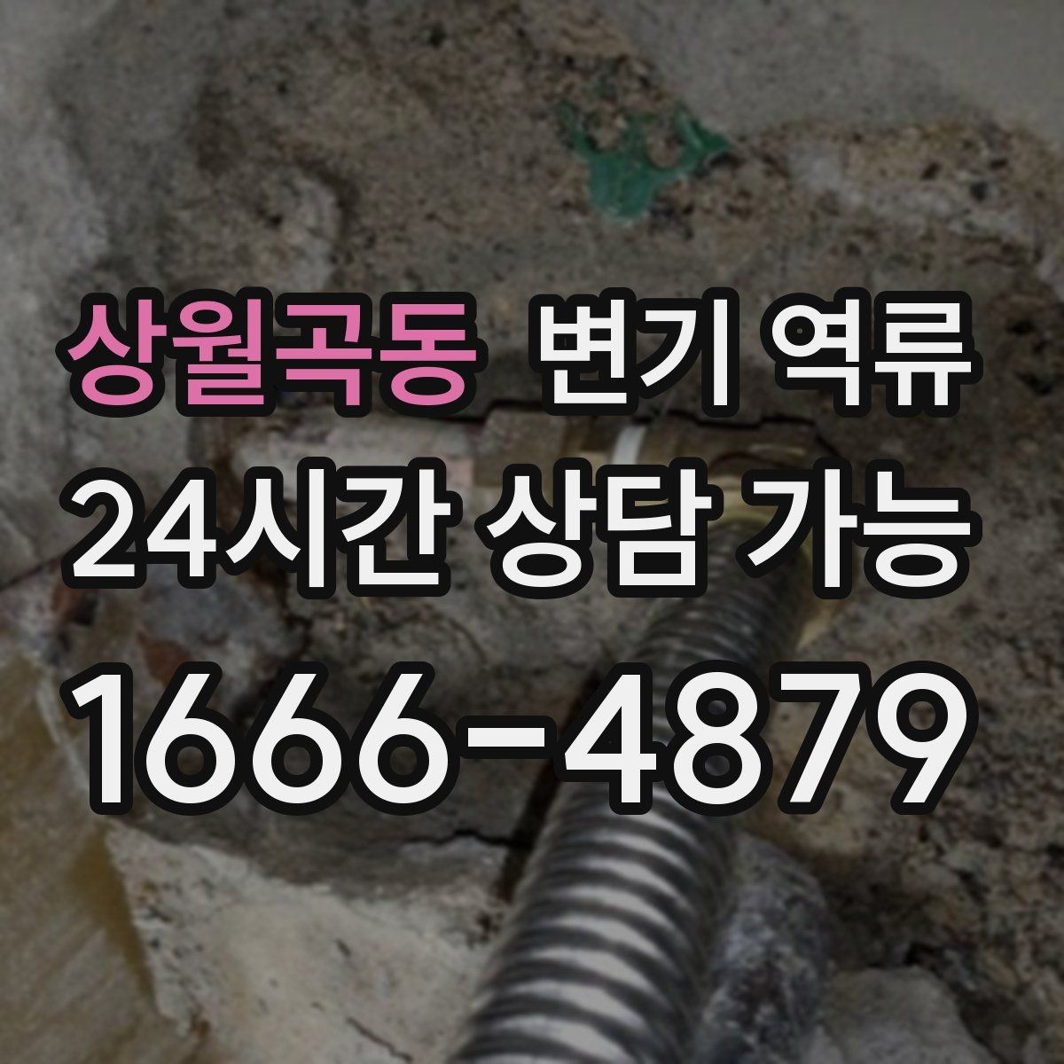 상월곡동 변기 역류 바닥 배수구로 같이 올라오면 무엇을 의심할까